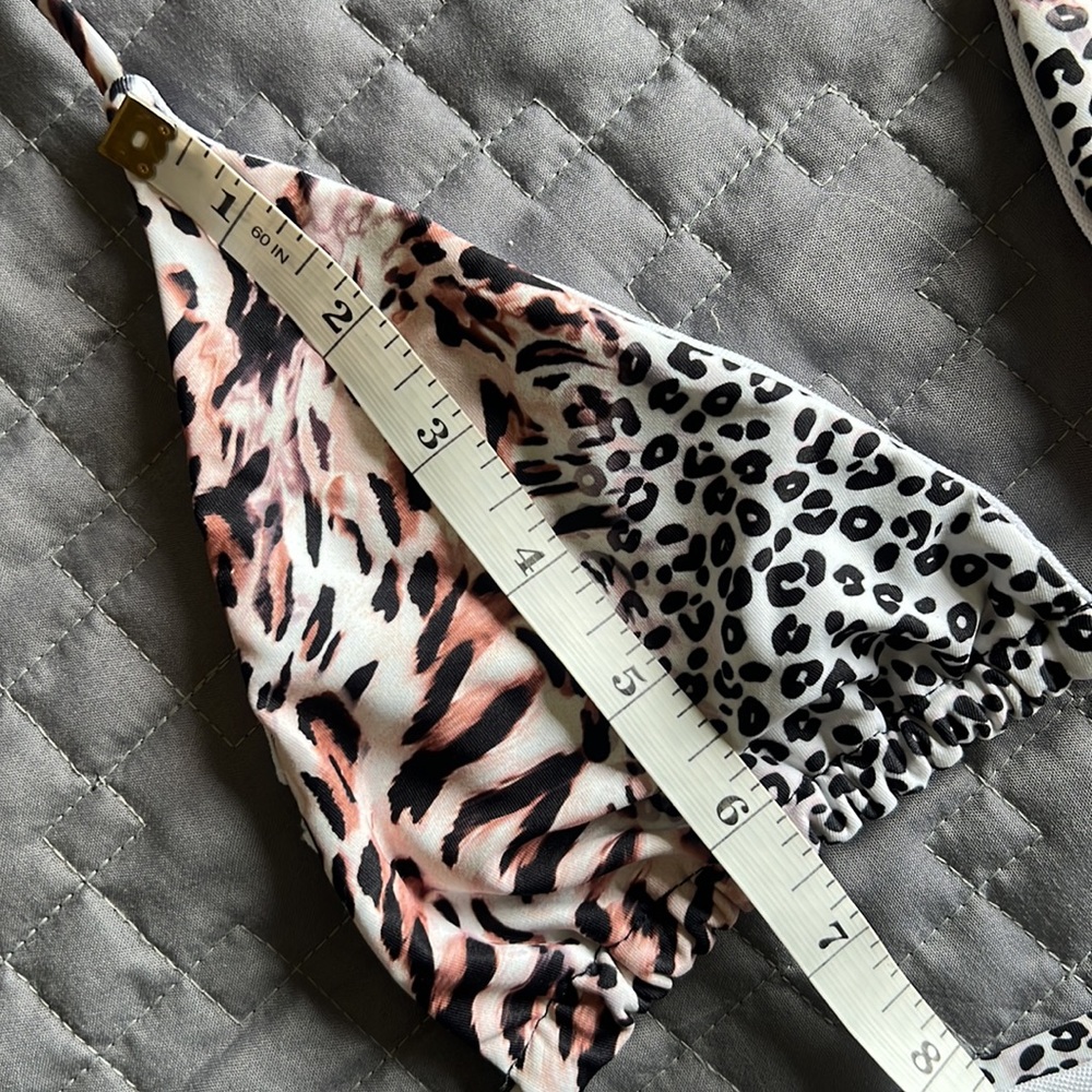Animal print string bikini - Picture 11 of 12